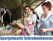 Spargelmarkt im Museumsviertel Schrobenhausen am 14.05.2011.(Foto. Martin Schmitz)